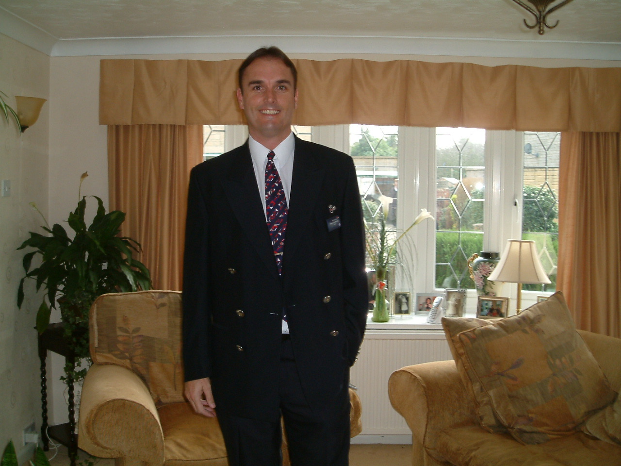 Vaughan in uniform